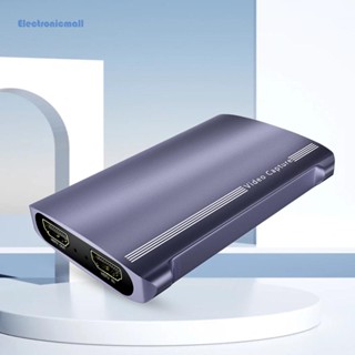 [ElectronicMall01.th] การ์ดจับภาพวิดีโอเกม USB3.0 1080P@60Hz Loopout 4K30Hz ความเร็วสูง USB3.0 สําหรับกล้อง PS4