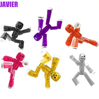 Javier ของเล่นฟิกเกอร์ Stikbot สุ่มสี