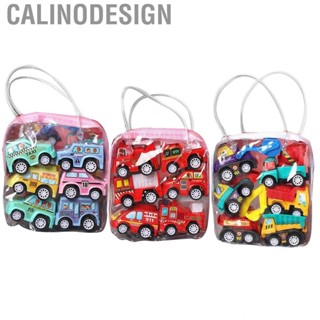 Calinodesign Small Toy Car Set  Interesting Pull Back Kit  Shock Lightweight for Home