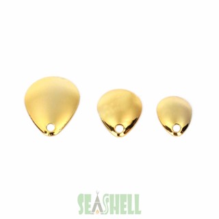 [Seashell02.th] Lushazer เหยื่อตกปลาสปินเนอร์ โลหะผสมสังกะสี 20 ชิ้น