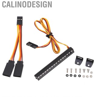 Calinodesign RC Bar Roof  Lamp Kit Aluminum Alloy 8 Lighting Effects 16LED Light for 1/14 Cars