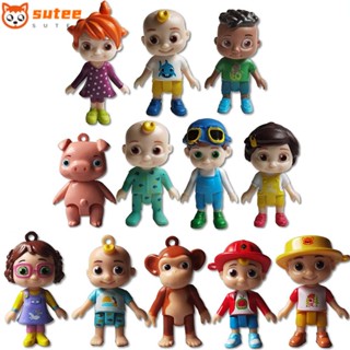 Sutee ตุ๊กตาฟิกเกอร์ JoJo สําหรับตกแต่งเค้ก รถยนต์ 12 ชิ้น ต่อชุด