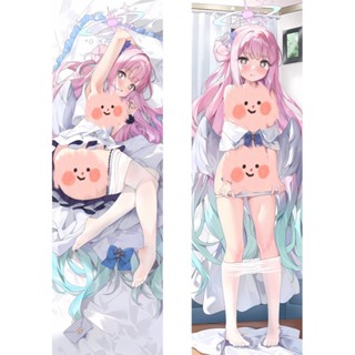 ปลอกหมอนอิง ลายการ์ตูนอนิเมะ Mika Seien Dakimakura ขนาด 50x150 ซม. สีฟ้า