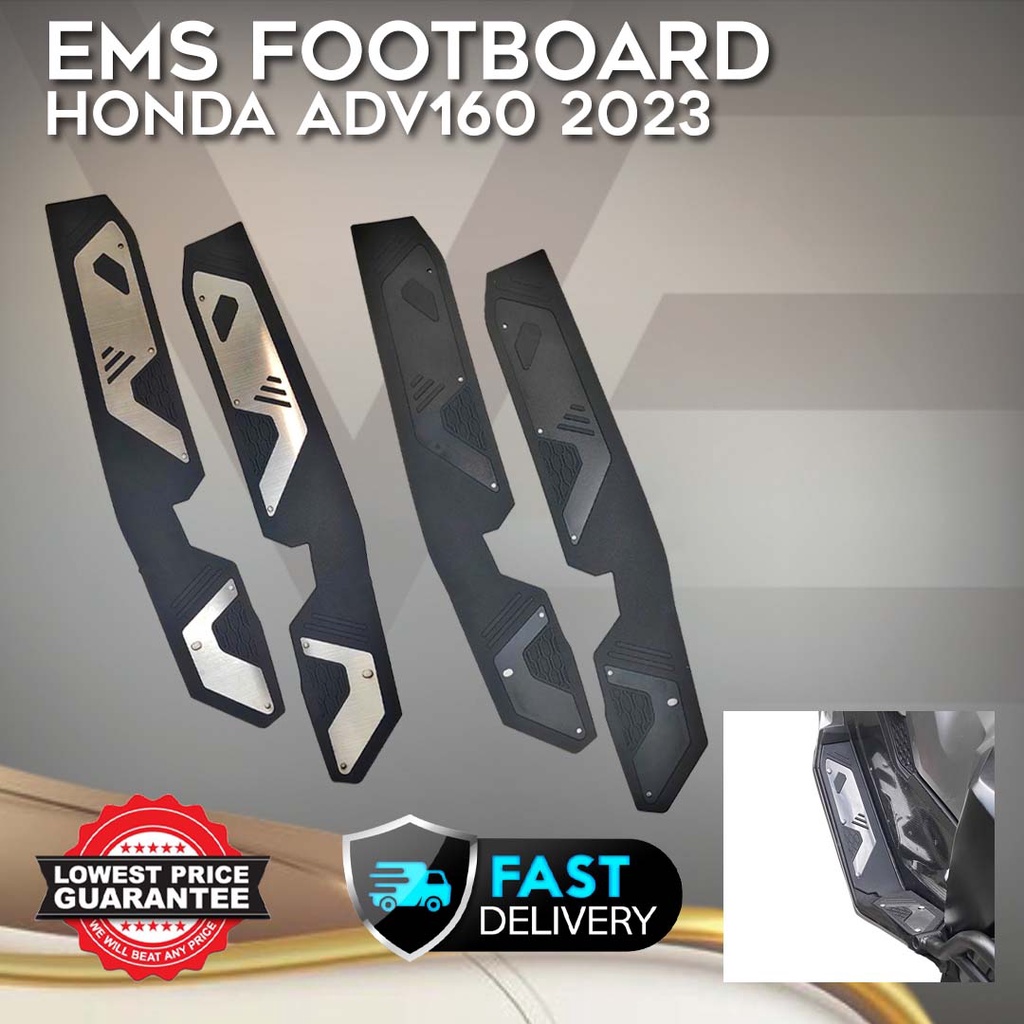 EMS FOOTBOARD HONDA ADV160 ดีไซน์พรม Adv 160