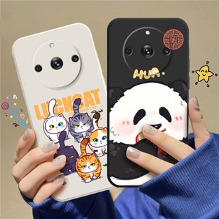 เคสโทรศัพท์มือถือแบบนิ่ม TPU ลายการ์ตูนแมว C_A8 สําหรับ Realme 11 PRO 5G Realme 11 PRO Plus 5G Realme 11 PRO+ 5G