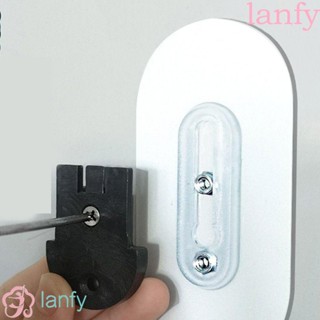 Lanfy สติกเกอร์สกรูติดผนังห้องน้ํา ไม่ต้องเจาะรู แข็งแรง สําหรับแขวนโปสเตอร์ สกรูติดผนัง