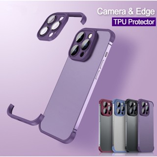 FS เคส+ฟิล์มกันรอยกล้อง สําหรับ iPhone 13 14 Pro Max Plus Ca…