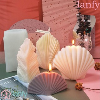 Lanfy แม่พิมพ์เทียน เรซิน อโรมาเธอราพี DIY สําหรับทําเทียน ตกแต่งเค้ก เบเกอรี่