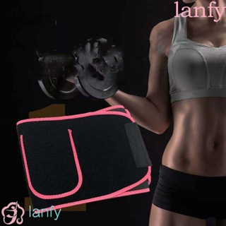 Lanfy เข็มขัดคอร์เซ็ท ลดน้ําหนัก เผาผลาญไขมัน กระชับสัดส่วน เหมาะกับการเล่นฟิตเนส กีฬา สําหรับผู้หญิง