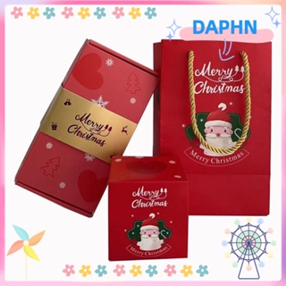 Daphs กล่องของขวัญเซอร์ไพรส์ ป๊อปอัพ แบบพับได้ สีแดง 12 ชิ้น