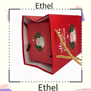 Ethel1 กล่องของขวัญเซอร์ไพรส์ ป๊อปอัพ พับได้ สีแดง DIY 12 ชิ้น