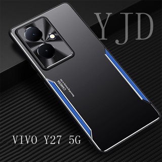 Yjd เคสโทรศัพท์มือถือ อลูมิเนียมอัลลอย กันกระแทก สําหรับ Vivo Y27 5G