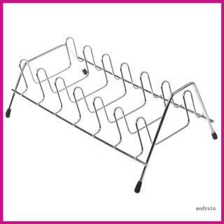 (ลดราคาสูง) Aodysin.th ชั้นวางจานชาม แนวตั้ง สเตนเลส ระบายน้ํา
