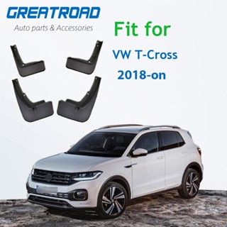 บังโคลนรถยนต์ อุปกรณ์เสริม สําหรับ VW T-Cross 2018 2019 2020 2021