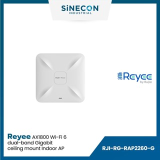 Ruijie รูเจีย รุ่น RG-RAP2260-G อุปกรณ์ขยายสัญญาณ Reyee RG-RAP2260(G) Wi-Fi 6 1775Mbps Ceiling Access Point