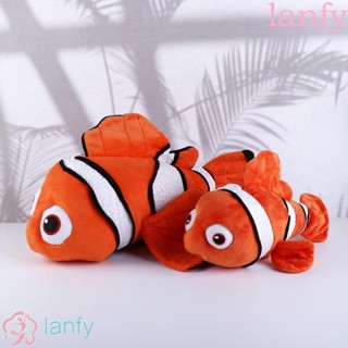 Lanfy ตุ๊กตายัดนุ่น รูปการ์ตูนอนิเมะ Dory Marlin Nemo ของเล่นสําหรับเด็ก