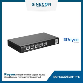 Ruijie Reyee เราเตอร์ไวไฟ รุ่น RG-EG305GH-P-E | Desktop 5-Port Full Gigabit Router