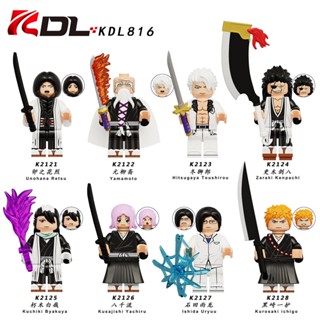 Bleach ฟิกเกอร์ ISHIDA URYU Building Blocks Kurosaki Ichigo ขนาดเล็ก ของเล่นสําหรับเด็ก