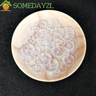 Somedayzl กระดุม หลายขนาด สําหรับเย็บผ้า สมุดภาพ งานฝีมือ DIY 100 ชิ้น