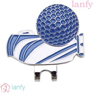 Lanfy คลิปหนีบหมวกกอล์ฟ แบบแม่เหล็กอัลลอย ถอดออกได้ สําหรับนักกอล์ฟ