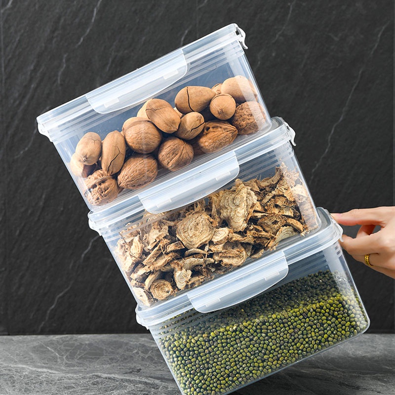 CODกล่องถนอมอาหารตู้เย็น กล่องเก็บของในตู้เย็น การปิดผนึกที่ดี กล่องเก็บเนื้อ  ภาชนะใส่อาหาร - รูปที่ 5