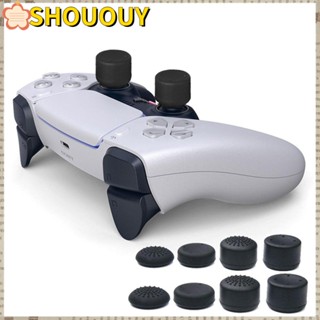 Shououy ฝาครอบปุ่มกดเกมแพด สําหรับ PS5 PS4 PS3 Xbox Switch 8 ชิ้น