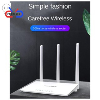 Comfast CF-WR613N เราเตอร์ Wifi ไร้สาย ความถี่เดี่ยว สีขาว ผ่านกําแพงบ้าน บรอดแบนด์ ปลั๊ก US