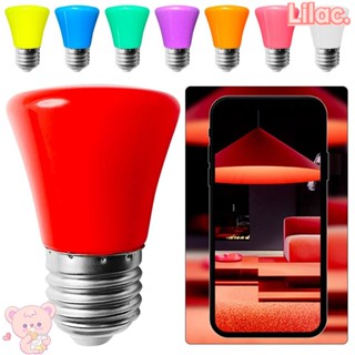 Lilac หลอดไฟ LED รูปเห็ด 2W E27 ABS ทนทาน สําหรับตกแต่งบ้าน 2023