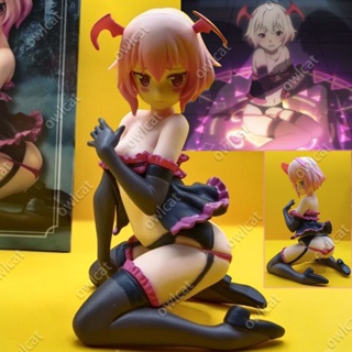 โมเดล KonoSuba Newbie Succubus Lolisa (Movie Ver.) 1/7 Size 12cm Legend of Crimson DX Loli Employee of Succubus Cafe Kono Subarashii Sekai Ni Shukufuku Wo! PVC Figure Packed in Box Model