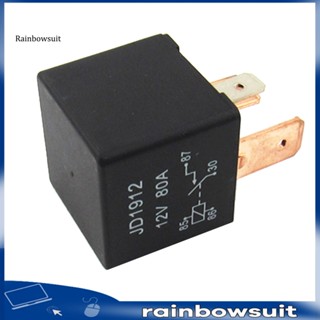 [RB] Jd1912 รีเลย์สตาร์ทเตอร์มอเตอร์รถยนต์ 12V 80A 4Pin DC AMP SPDT