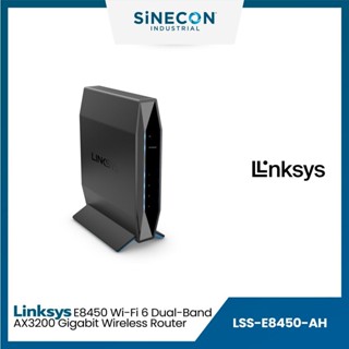 Linksys ลิงค์ซิส รุ่น E8450-AH เร้าเตอร์ไวไฟ DUAL BAND AX3200 GIGABIT ROUTER WiFi 6 (800+2400Mbps)