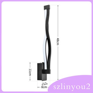 [szlinyou2] โคมไฟติดผนัง LED สไตล์โมเดิร์น สําหรับห้องนอน