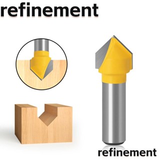 Refinement ดอกสว่านเราเตอร์ ก้านตัว V 8 มม. 90 องศา สําหรับงานไม้