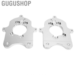 Gugushop F4ZC 2C101 BA Rear Brake Caliper Mounting Bracket 2C100 Disc Conversion for Ford Mustang SN95 Cobra GT/V6