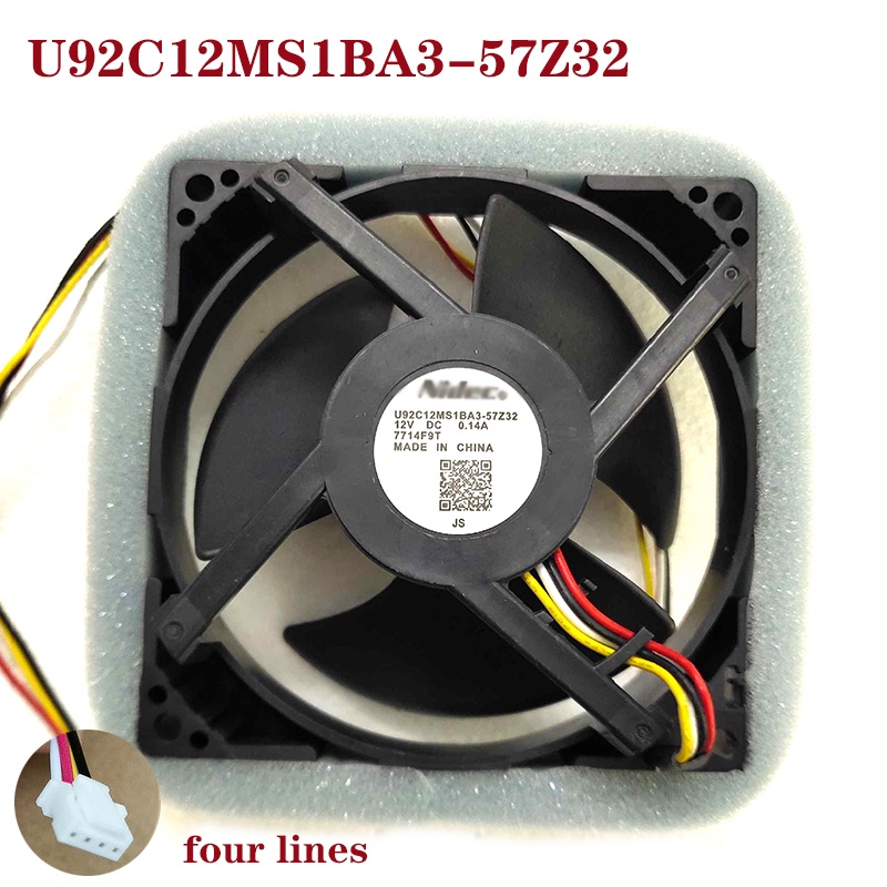 พัดลมระบายความร้อนตู้เย็น สําหรับ U92C12MS1BA3-57Z32 12V 0.14A