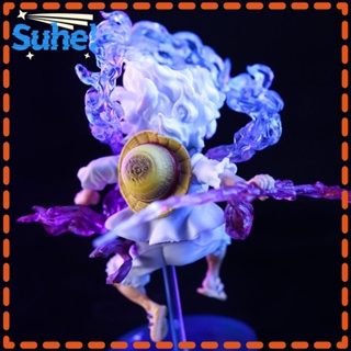 Suhe Nika โมเดลฟิกเกอร์ Pvc รูปปั้นอนิเมะ One Piece YZ Nica Luffy ขนาด 10 ซม. สําหรับเด็ก