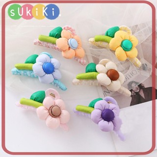 Sukiki กิ๊บติดผม กิ๊บติดผม ดอกไม้ ผ้า สร้างสรรค์ เครื่องมือจัดแต่งทรงผม ร้านทําผม สําหรับผู้หญิง