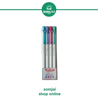 Quantum (ควอนตั้ม) ชุดปากกาเจลควอนตั้ม บันนี่0.5มม.คละสี