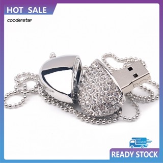 Cood แฟลชไดรฟ์ USB รูปหัวใจ อัลลอย อัลลอย สําหรับแล็ปท็อป PC