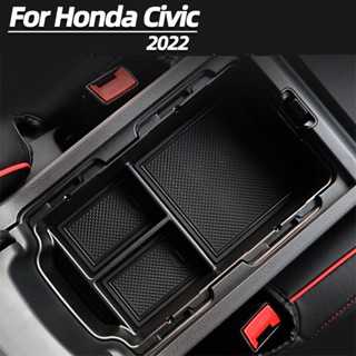 กล่องเก็บของที่พักแขนกลางรถยนต์ อเนกประสงค์ อุปกรณ์เสริม สําหรับ Honda Civic 11th Gen 2022