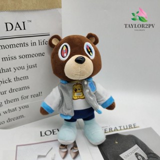 Taylor2pv ตุ๊กตาหมี Kanye Teddy Bear 26 ซม. สําหรับตกแต่งบ้าน