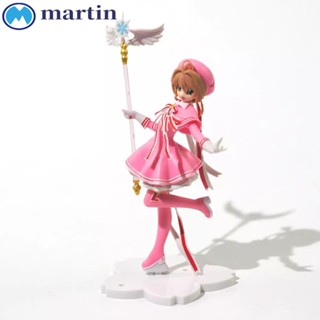 Martin โมเดลฟิกเกอร์ PVC รูปซากุระ Captor Sakura น่ารัก สําหรับตกแต่งเค้ก