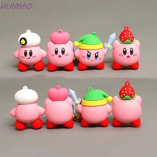 Huimao ฟิกเกอร์ PVC รูปการ์ตูน Star Kirby ขนาดเล็ก ของขวัญสําหรับเด็ก