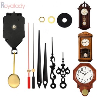 #ROYALLADY#Clock อะไหล่กลไกนาฬิกาลูกตุ้มควอตซ์ DIY สําหรับตกแต่งบ้าน