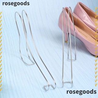 Rosegoods1 ขาตั้งรองเท้าส้นสูง สเตนเลส แบบยืดหยุ่น 1 คู่