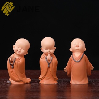 Jane ฟิกเกอร์พระพุทธรูปเรซิ่น ขนาดเล็ก สําหรับตกแต่งรถยนต์