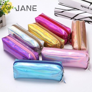 Jane กระเป๋าดินสอ PVC กันน้ํา 6 สี 2 ชิ้น