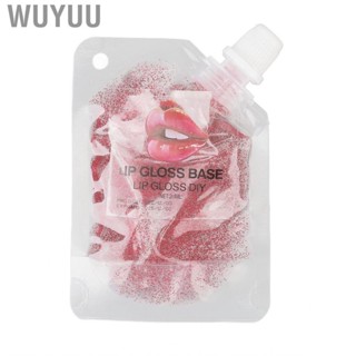 Wuyuu Glaze Moisturizing Gloss Lip Base  20ml Clear High Shine Long Lasting for Women