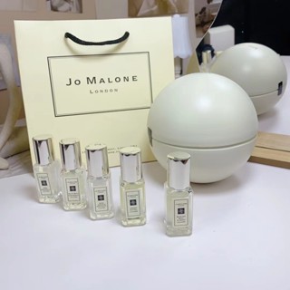 Yolo สไตล์ใหม่!Jomalone JomaLone กล่องดีบุก น้ําหอมสโนว์บอล ห้าชิ้น!9 มล. * 5