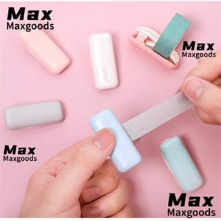 Maxg คลิปตัดเทปกระดาษ ขนาดเล็ก แบบพกพา สีแคนดี้ สําหรับโรงเรียน สํานักงาน DIY